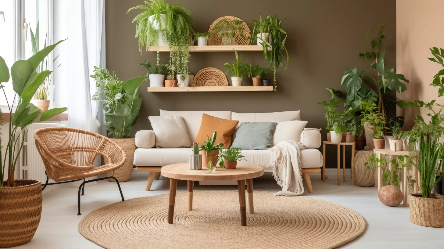 العودة إلى الطبيعة النباتات الداخلية والتصاميم العضوية في 2025